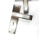 SS mortice lock handle set for doors