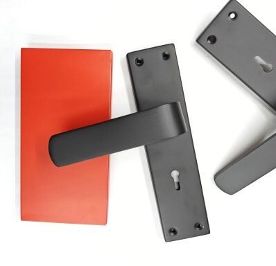 1 (4) - Dr. DOLLY TITRA SS matt finish mortice lock handle set for doors